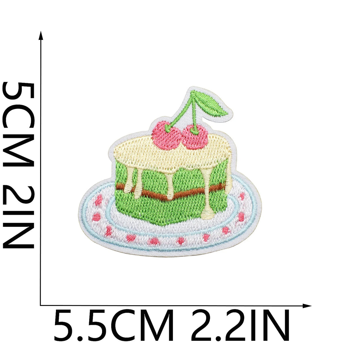 patchs décoratifs gâteaux cupcakes glaces donuts biscuits brodés écologiques fait main