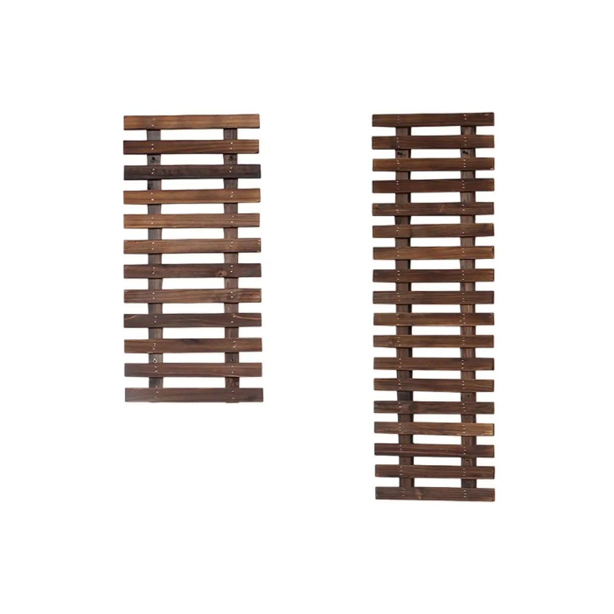 jardinière murale bois plantes grimpantes support vertical patio intérieur rustic minimaliste