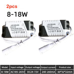 transformateur led driver 12v 24v 24w gris blanc moderne câble connecteur 60x32x22mm