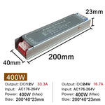 alimentation led 12v 24v 60w 100w 200w 300w 400w industrielle transformateur éclairage