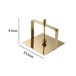 porte serviettes table cuisine métal doré argent moderne élégant distributeur mouchoirs papier décor maison