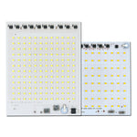 Panneau LED 150W 200W SMD2835 blanc moderne sans pilote 220V smart ic connecteurs commandes