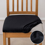 housse chaise extensible velours uni fauteuil cuisine salon moderne lavable