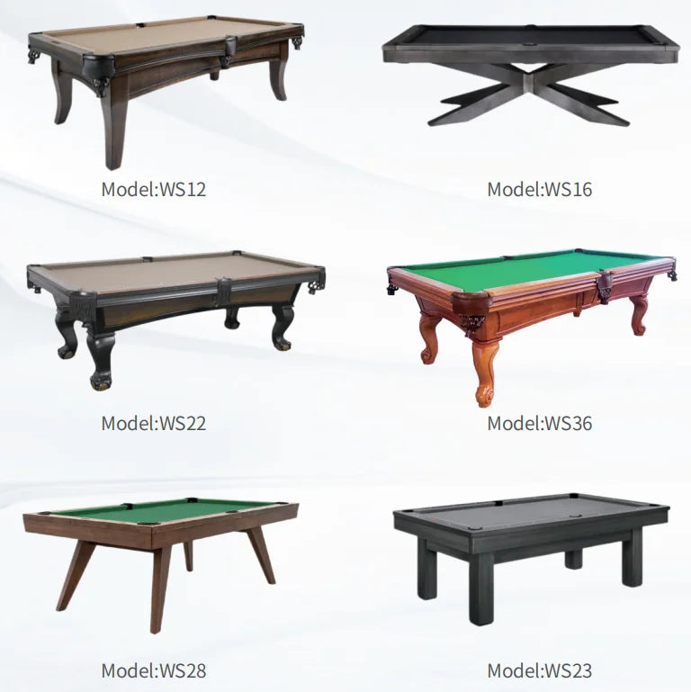 table billard transformable table manger ping pong 7ft 8ft 9ft ardoise bois cuir modernes