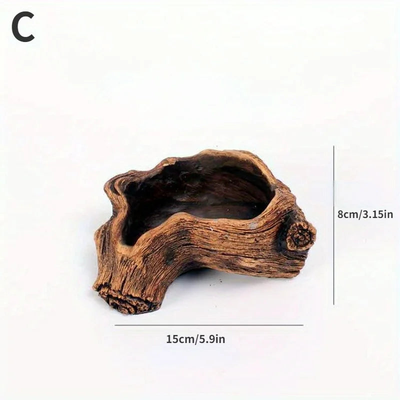 cache pots tronc d'arbre texture bois naturelle rustique marron brun opacité fleur pot ciment