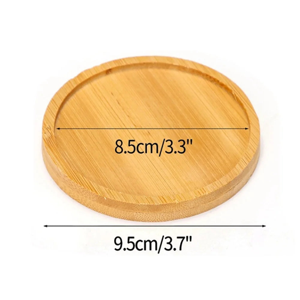 supports bambou assiettes modernes rustiques pots fleurs naturels petits grands decoration maison