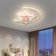 lumière étoiles LED blanc rose bleu jaune enfant moderne chambre