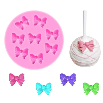 moules silicone nœuds souris cakepop fondant cupcakes gâteaux décorations accessoires cuisine modernes