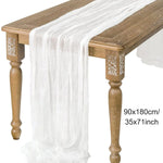 nappe table plissée rustique élégante couleur beige verteOpaque polyester maison festive mariage noël