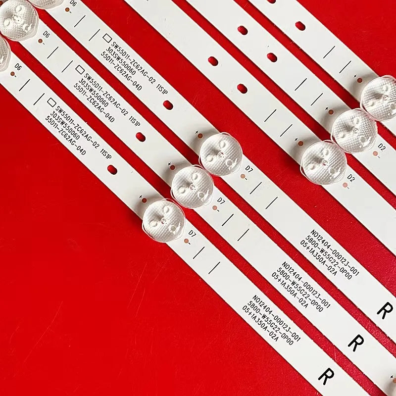 ruban led blanc moderne réutilisable aluminium fixe éclairage tv led backlight strip