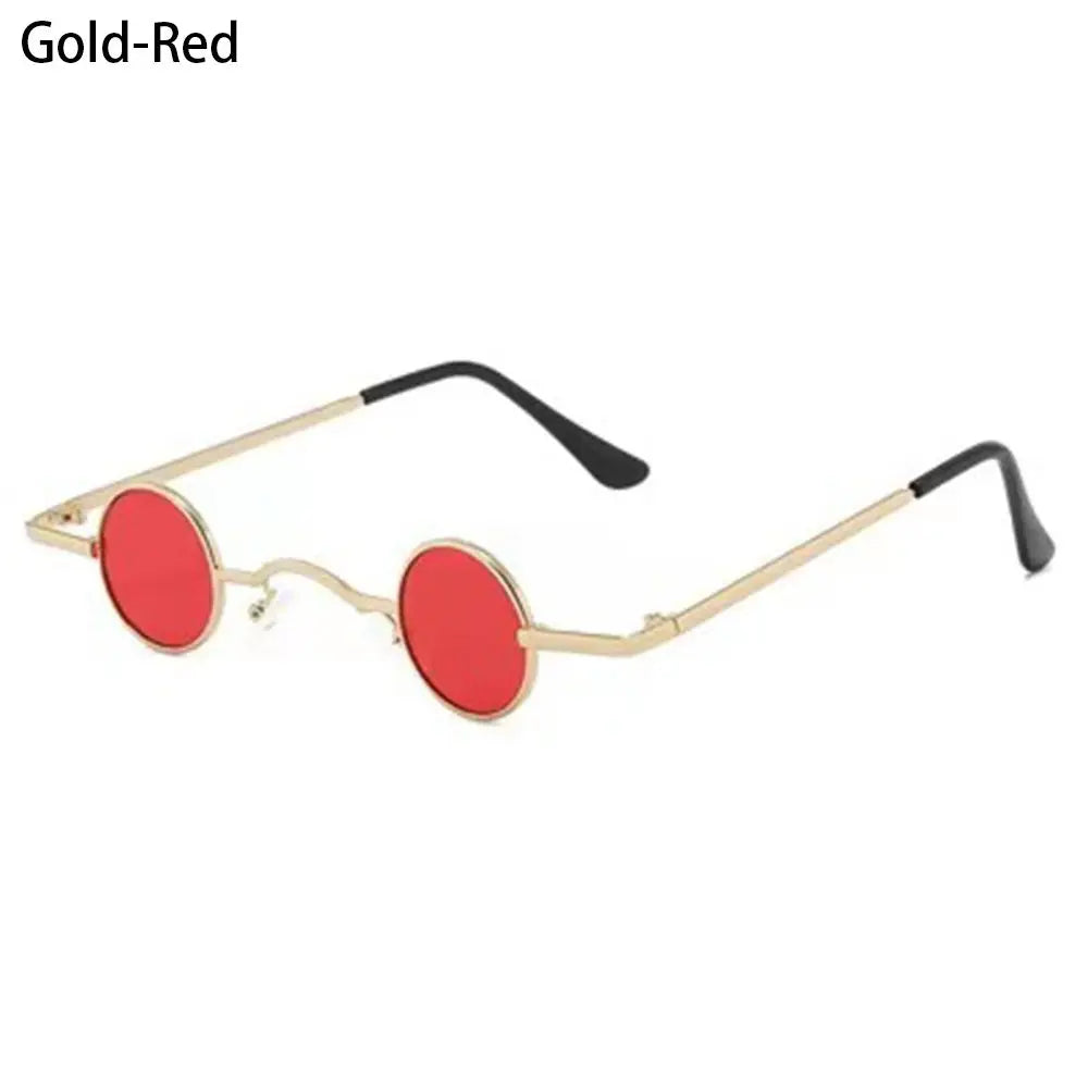 lunettes soleil unisexe rondes vintage or noir gris transparentes classiques punk anti reflet uv