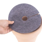 coussin protection pot fleur gris non tissé moderne 13cm 20cm 25cm 34cm