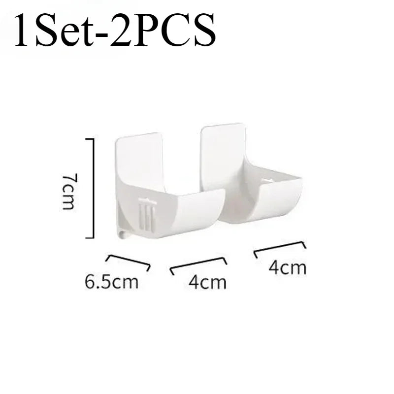 porte sacs cuisine blanc noir adhésif réutilisable moderne minimaliste plat lisse opacité multifonction polyestère