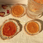 Set de table goutte de fruits citron décoration d'intérieur originale