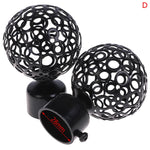 boules suspension modernes perforées blanc noir 22mm 28mm eyelets rideaux tringle accessoire