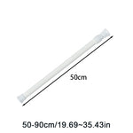 support rangement blanc moderne adhésif barres crochets adhésifs lisses extensibles salle bain