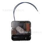 mouvement horloge quartz noir classique aiguille vis fixation secondes jumping horloges murales