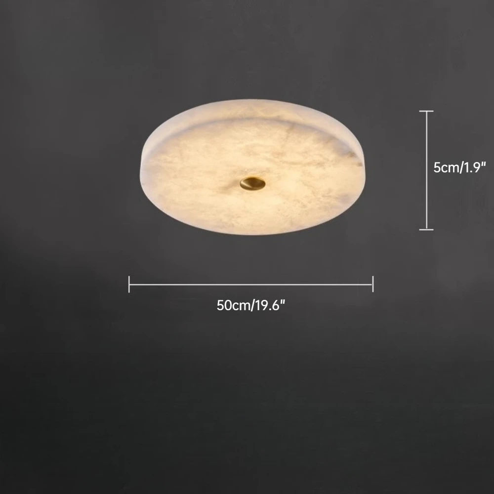 lampe moderne marbre naturel blanc beige brun doré cuivre led cuisine chambre salle manger