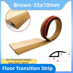 joint seuil pvc marron texture bois naturelle adhésif moderne protection rouge 10mm 40mm 7mm