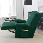 housse canapé fauteuil relax velours doux gris jaune rose bleu moderne extensible
