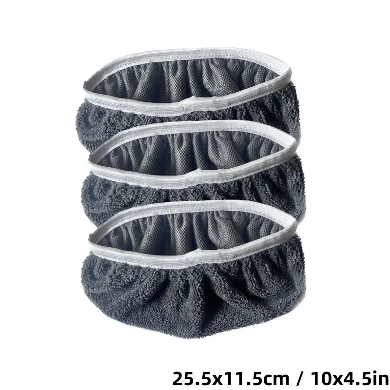 balais microfibre vert clair doux absorbant réutilisable facile montage sol moderne pack 20pcs