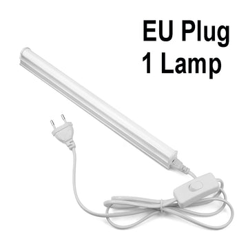 lampe led moderne blanc sans ombre interrupteur alu câble prise 290mm longueur