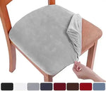 coussin chaise velours gris moderne adhésif polyester mariage banquette plage fauteuil