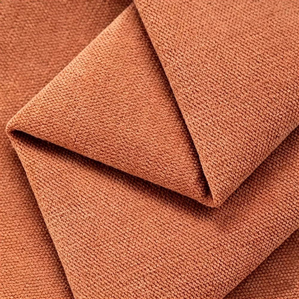 tissu chenille polyester uni antidérapant moderne confortable orange bleu gris jaune blanc ornemental bricolage