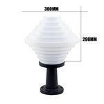 lampe solaire moderne rayures horizontales blanc noir éclairage quotidien cuisineextérieur fixée mural garantie2ans