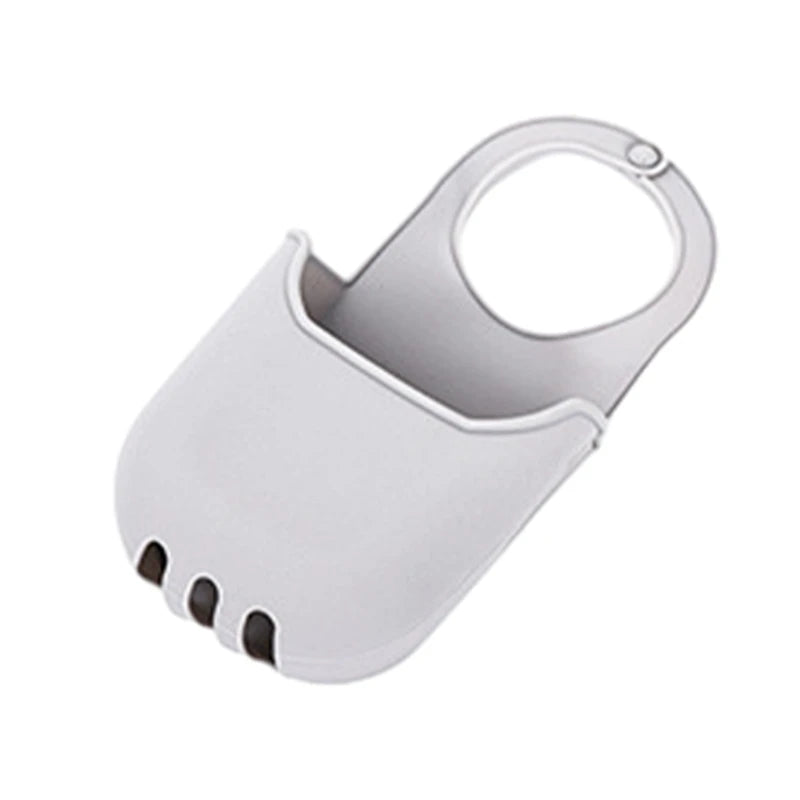 sabots bain silicone bleu gris violet vert orange rouge anneau suspension ergonomiques pratiques