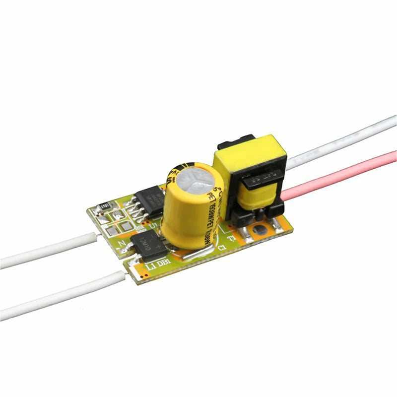 circuits imprimés led drivers alimentation jaune rouge blanc vert électronique bricolage fixations fils