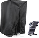 tapis roulant protection housse noir polyester anti poussière moderne drawstring 160cm 95cm