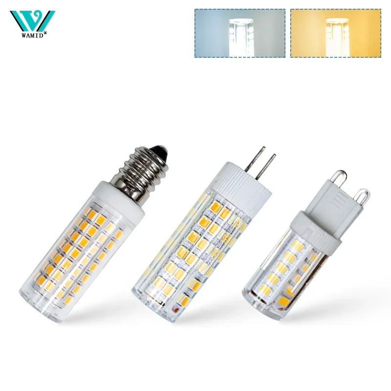 ampoule led blanc froide grains maïs base e14 g4 g9 moderne opacité 58mm 50000h
