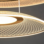 suspension lumineuse moderne doré grille mailles 60cm 80cm 100cm chambre salonhôtel
