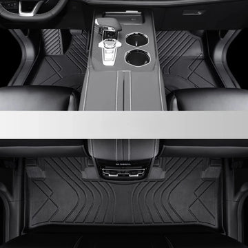tapis sol voiture changan uni noir rayures diagonales motifs géométriques moderne imperméable antidérapant toutes