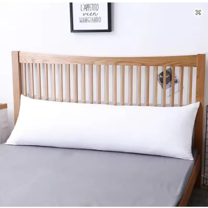 taie d'oreiller blanche 100% polyester tissage moderne fermeture éclair lit grande taille opaque