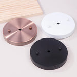 disques suspension or argent noir modernes vis 15cm