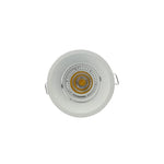 support spot led blanc rond moderne interrupteur bouton poussoir tringle ampoule led câbles électriques