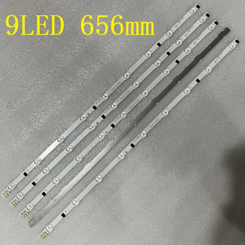 bande led blanche smd 9led 656mm moderne connecteurs télévision salaonicais