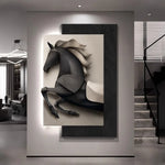 Comparaison des tailles S, M, L, XL et XXL de l'applique murale