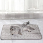tapis rafraîchissant soie glacée antidérapant respirant lavable coussin été dissipateur chaleur usage niche chiens