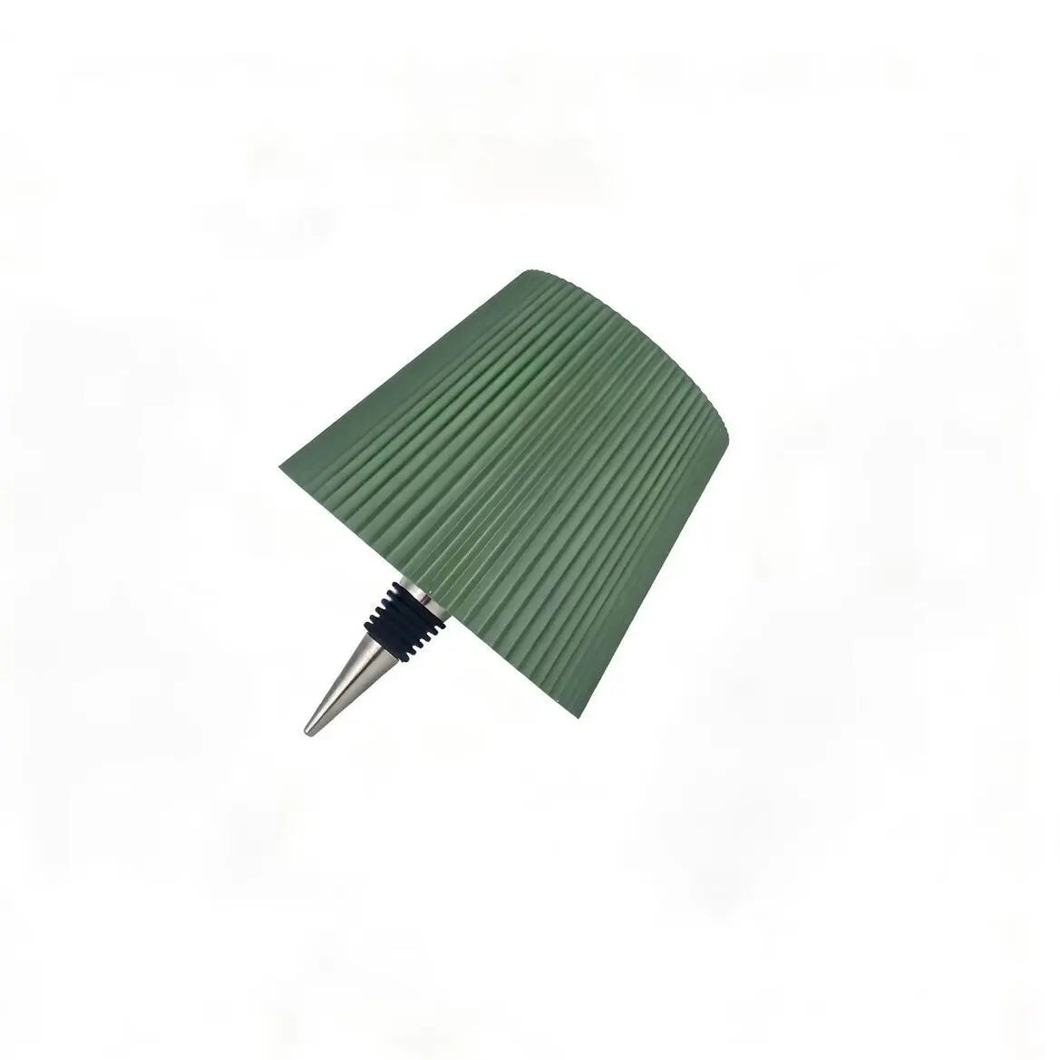 lampe table led plissée vert gris moderne rechargeable usb variable