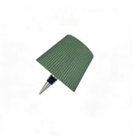 lampe table led plissée vert gris moderne rechargeable usb variable