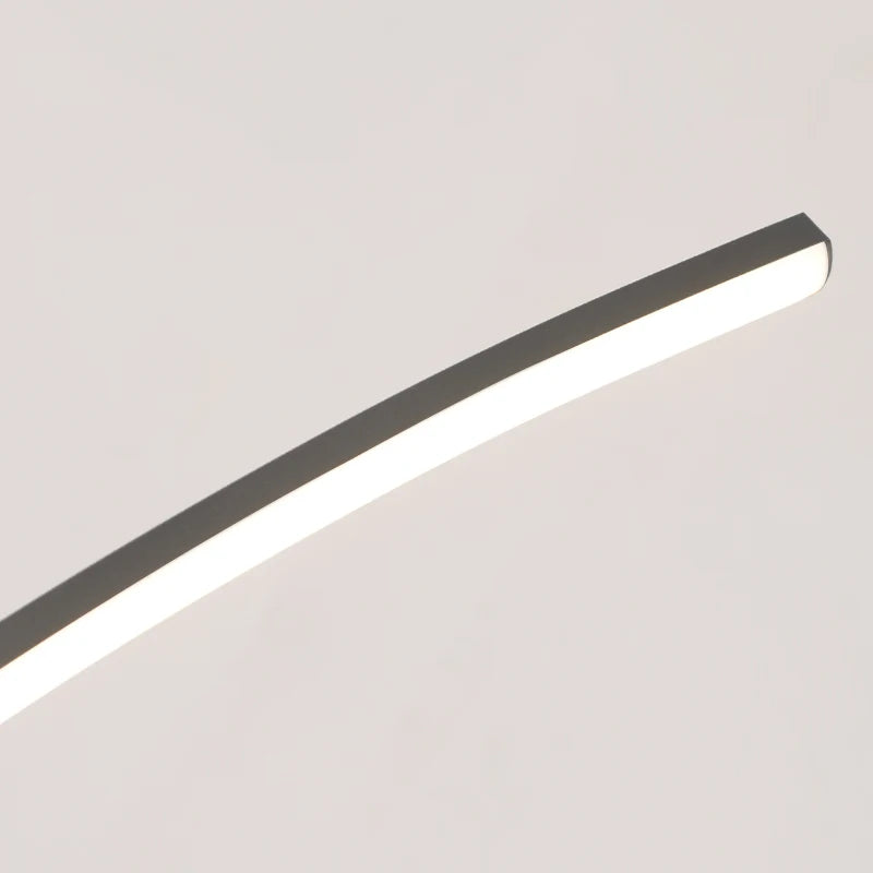 suspension lumineuse moderne minimaliste noir blanc réglable luminosité LED économique