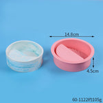 moules savon marbré géométrique moderne rose bleu blanc opaques variées formes