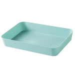 boîtes rangement modernes vert foncé orange blanc stockage respectueux environnement transparentes petites grandes capacités