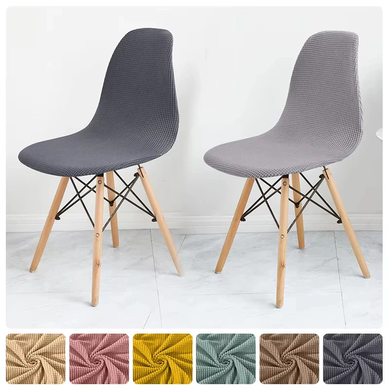 coussin chaise tissu carreaux moderne multiple couleurs protection mariage banquet