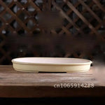 bassin bonsaï porcelaine blanc vert classique glazed desktop flower plant chinese ceramic
