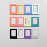 cadres photo aimants colorés motifs mignons figurines animaux décors murales photos variées transparents kpop