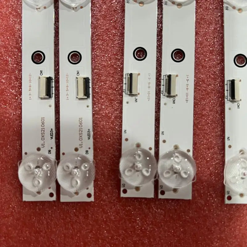 bandes led blanc moderne rectangulaire connecteurs usb audio fixations rechargeables aluminium